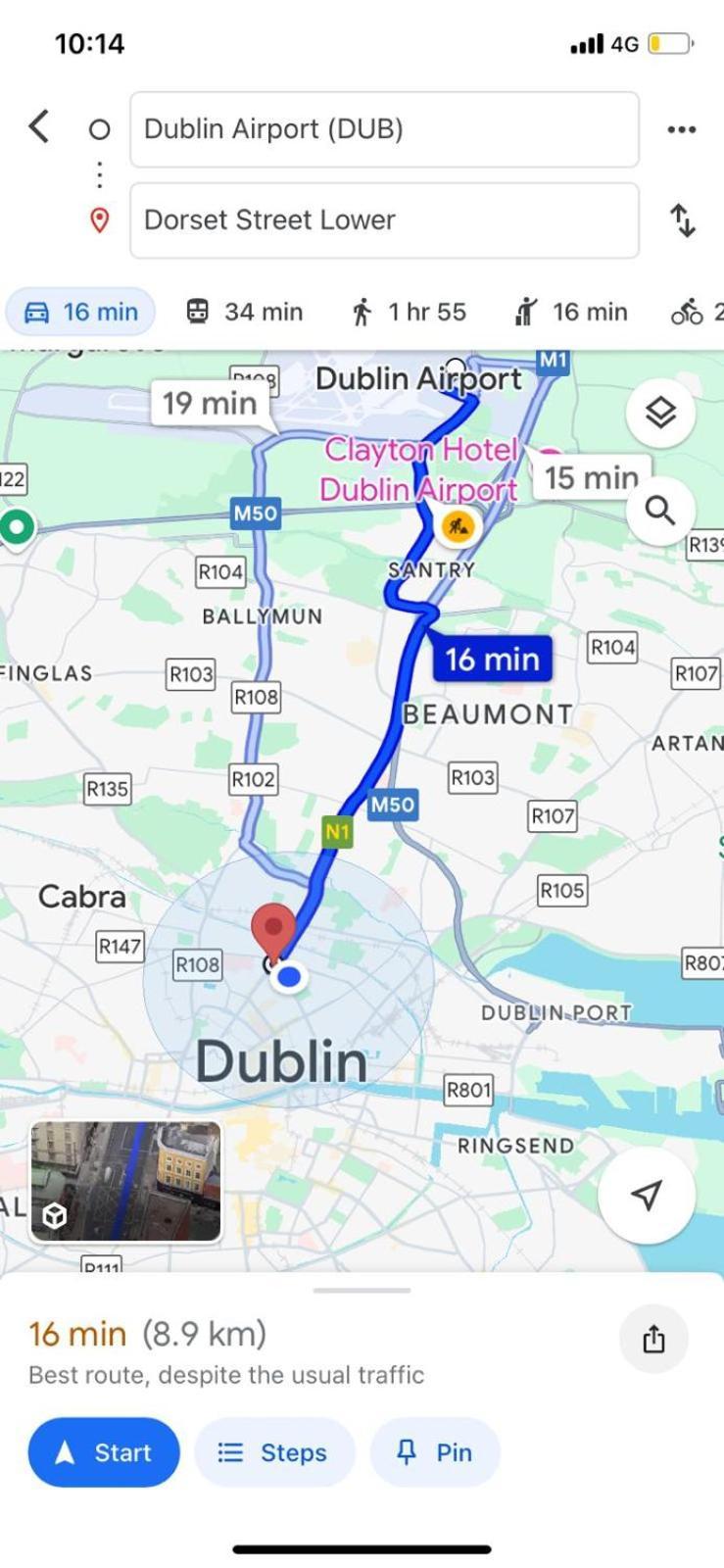 Lovely 2bd In Citycenter Dublín